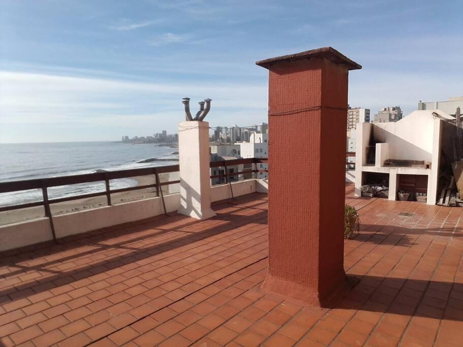 马德普拉塔Loft Plena Vista Al Mar Con Terraza Propia.公寓 外观 照片